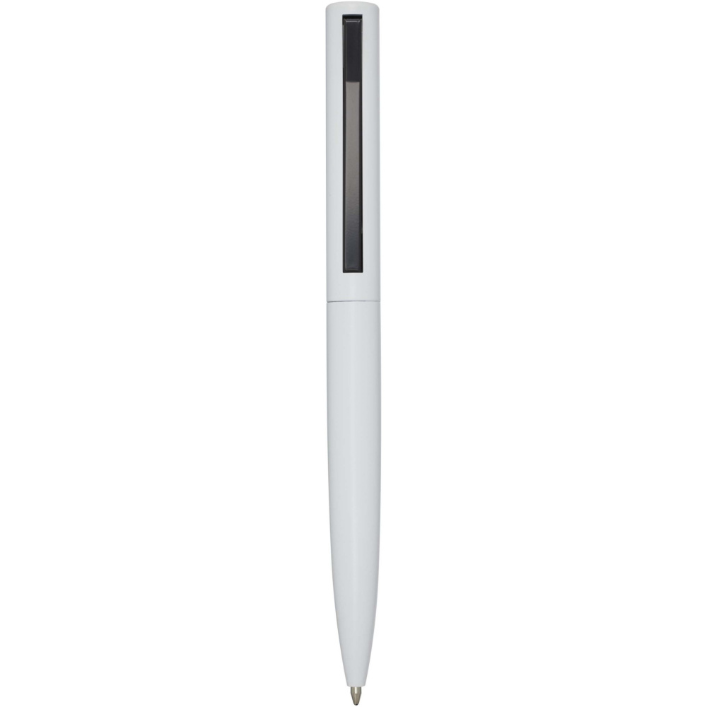 Logo trade business gifts image of: Juana recycled aluminium ballpoint pen