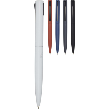 Logo trade promotional item photo of: Juana recycled aluminium ballpoint pen