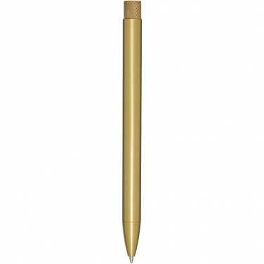 Logo trade corporate gifts image of: Beatriz recycled brass ballpoint pen