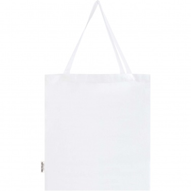 Logotrade corporate gifts photo of: Madras 140 g/m² GRS recycled cotton gusset tote bag