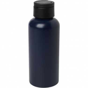 Logo trade corporate gifts image of: Trinity 600 ml RCS certified recycled aluminium water bottle with RPET lid