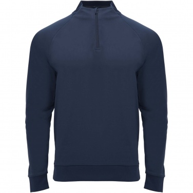Logo trade promotional merchandise picture of: Epiro long sleeve unisex quarter zip sweatshirt