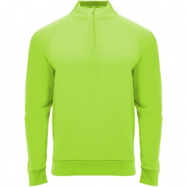 Logo trade corporate gift photo of: Epiro long sleeve kids quarter zip sweatshirt