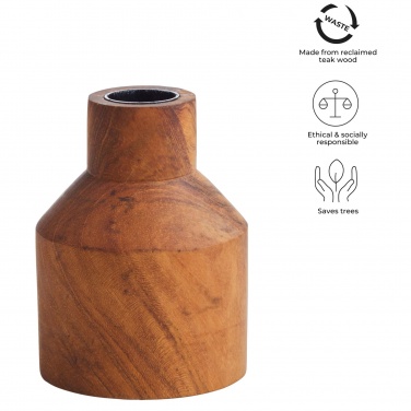 Logo trade corporate gifts image of: Originalhome dinner candle holder - M