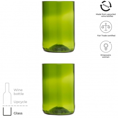 Logo trade promotional merchandise picture of: Originalhome 280 ml drinking glass set