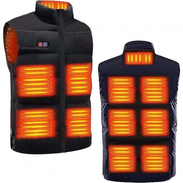 Logo trade promotional merchandise image of: SCX.design G01 heated bodywarmer with power bank