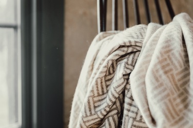 Logo trade promotional merchandise photo of: VINGA Lenox blanket