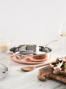 Logo trade promotional gifts picture of: VINGA Baron copper sauté pan