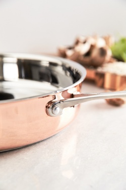 Logo trade business gifts image of: VINGA Baron copper sauté pan