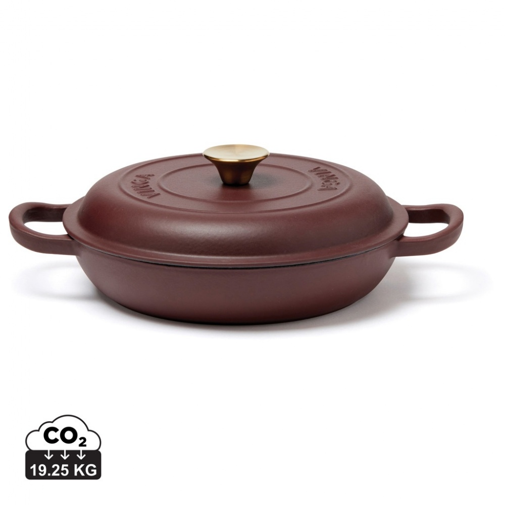 Logo trade promotional merchandise photo of: VINGA Monte enameled cast iron sauté pan