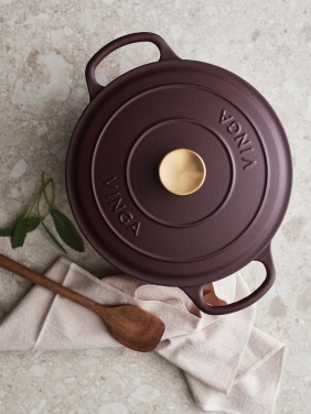Logotrade promotional products photo of: VINGA Monte enameled cast iron pot 5.5L