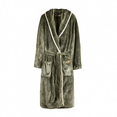 Logotrade advertising products photo of: VINGA Louis luxury plush RPET robe size L-XL