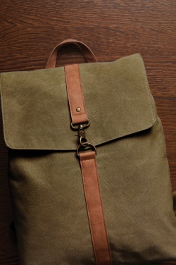Logotrade promotional item picture of: VINGA Bosler backpack GRS recycled canvas