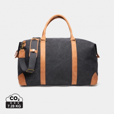 Logo trade promotional products picture of: VINGA Bosler RCS recycled canvas weekend bag