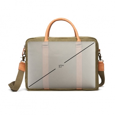 Logotrade promotional giveaway picture of: VINGA Bosler RCS recycled canvas computer bag