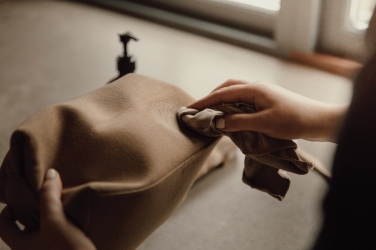 Logotrade advertising products photo of: VINGA Sloane toiletry bag RCS recycled polyester