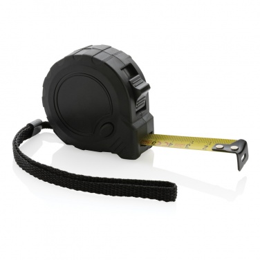 Logotrade promotional item picture of: RCS recycled plastic 3M/16 mm tape with stop button