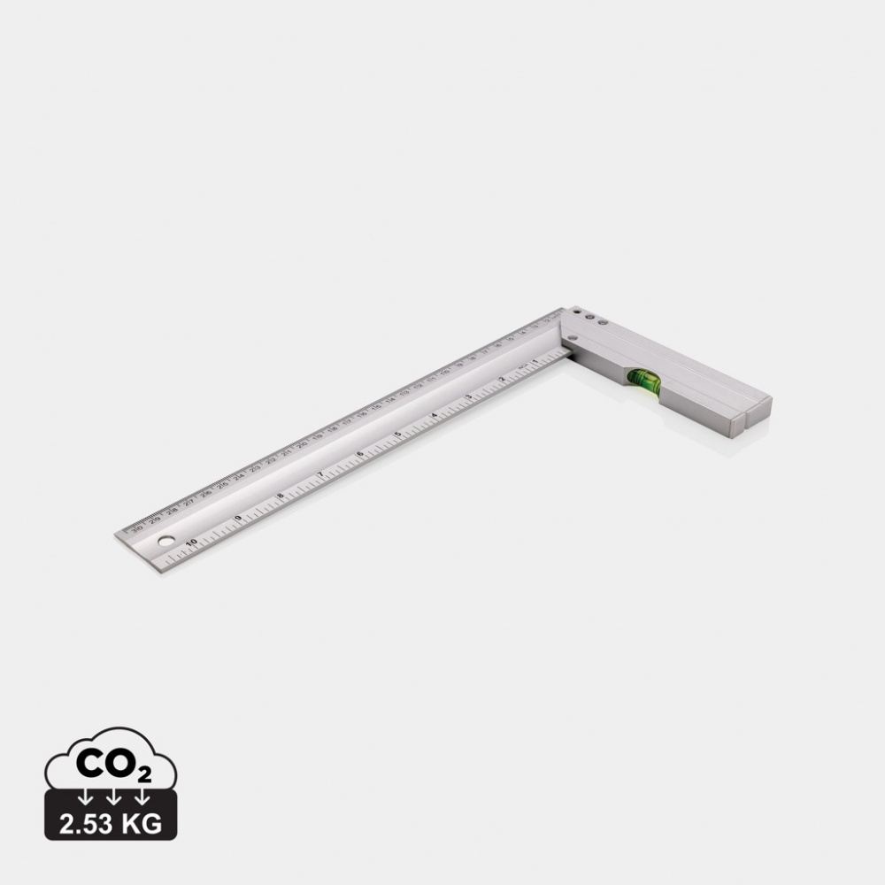 Logo trade promotional giveaways picture of: Ruler with level