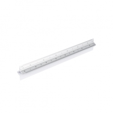 Logo trade promotional item photo of: Aluminium triangle rule - 30cm