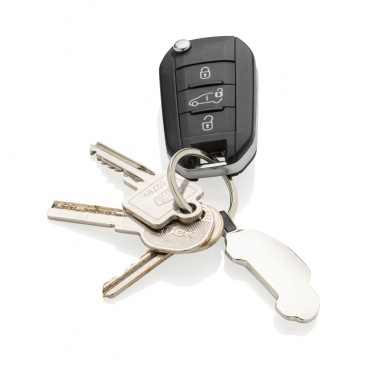 Logotrade promotional giveaways photo of: RCS recycled zinc alloy car keyring