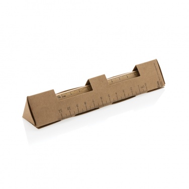 Logo trade promotional giveaways image of: Eon bamboo infinity multitasking pen