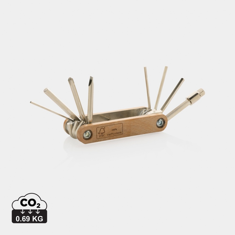 Logo trade promotional giveaways image of: Wooden hex tool