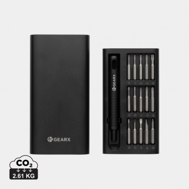 Logo trade corporate gifts image of: Gear X 31 in 1 precision screwdriver set