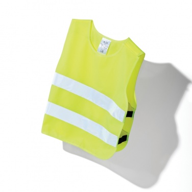Logotrade promotional gift picture of: GRS recycled PET high-visibility safety vest 3-6 years