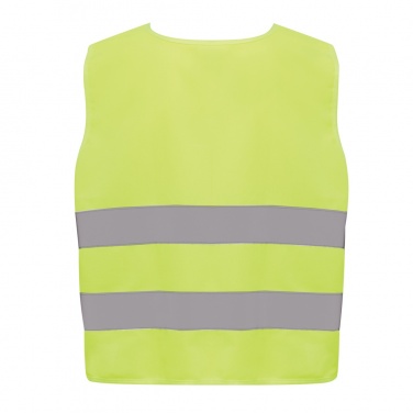 Logotrade promotional merchandise image of: GRS recycled PET high-visibility safety vest 7-12 years