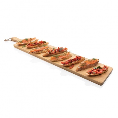 Logo trade promotional giveaway photo of: Ukiyo bamboo large serving board