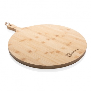 Logo trade promotional items image of: Ukiyo bamboo round serving board