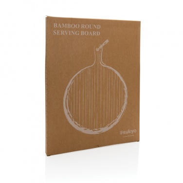 Logotrade advertising product image of: Ukiyo bamboo round serving board