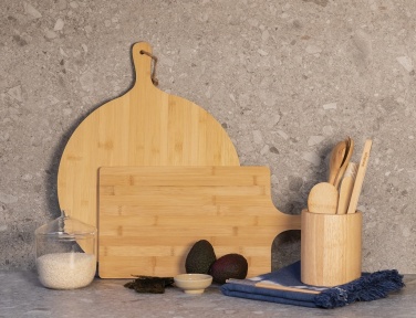 Logo trade promotional products image of: Ukiyo bamboo serving tongs