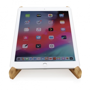Logotrade promotional giveaway picture of: Bamboo portable laptop stand