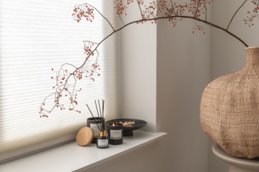 Logo trade corporate gift photo of: Ukiyo small scented candle in glass