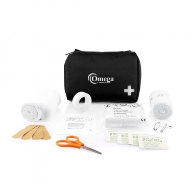 Logo trade corporate gifts image of: Mail size first aid kit