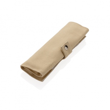 Logo trade corporate gifts picture of: Reusable bamboo travel cutlery set