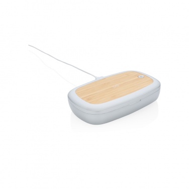 Logotrade promotional merchandise image of: Rena UV-C steriliser box with 5W wireless charger