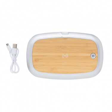 Logo trade promotional items picture of: Rena UV-C steriliser box with 5W wireless charger