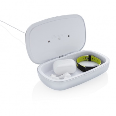 Logotrade promotional gift image of: Rena UV-C steriliser box with 5W wireless charger