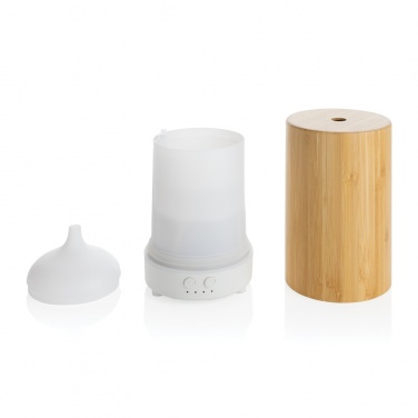 Logo trade promotional product photo of: RCS recycled plastic and bamboo aroma diffuser