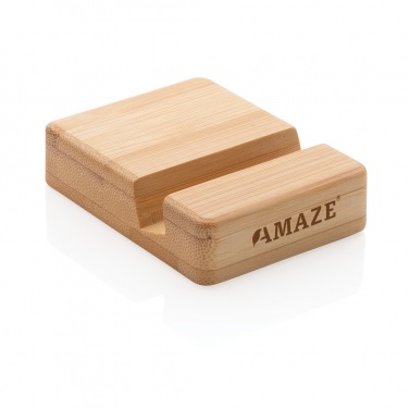 Logotrade corporate gift picture of: Bamboo phone stand XD