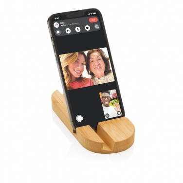 Logotrade promotional merchandise image of: Bamboo tablet and phone holder