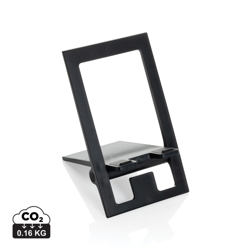 Logotrade promotional products photo of: SnapStand RCS recycled plastic foldable phone stand