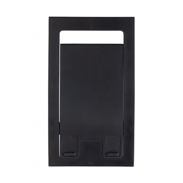Logo trade promotional merchandise image of: SnapStand RCS recycled plastic foldable phone stand