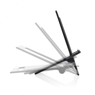 Logo trade promotional gifts image of: SnapStand RCS recycled plastic foldable phone stand