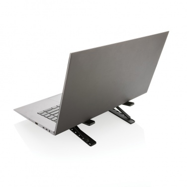 Logo trade promotional products picture of: Terra RCS recycled aluminium universal laptop/tablet stand