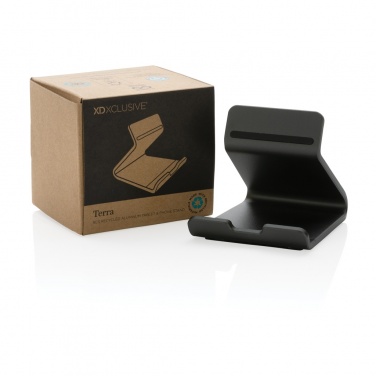 Logotrade promotional giveaway image of: Terra RCS recycled aluminium tablet & phone stand