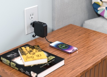 Logotrade promotional gift picture of: Urban Vitamin Saratoga 5 in 1 universal charger