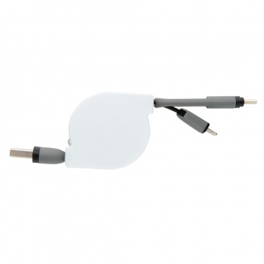 Logotrade promotional gift image of: 3-in-1 retractable cable